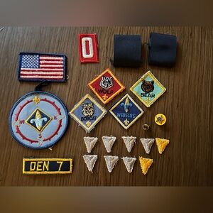 Vintage BSA Boy Scouts Of America Mixed Lot Of 17 Patches, 2 Pins Patches Badges